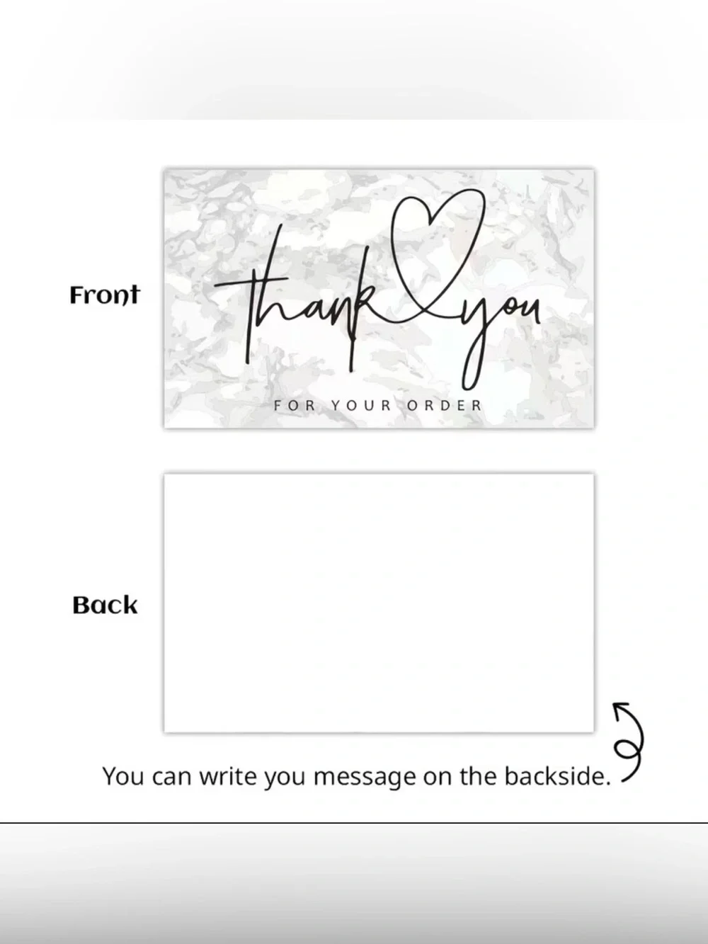 Thank you! Cards 50